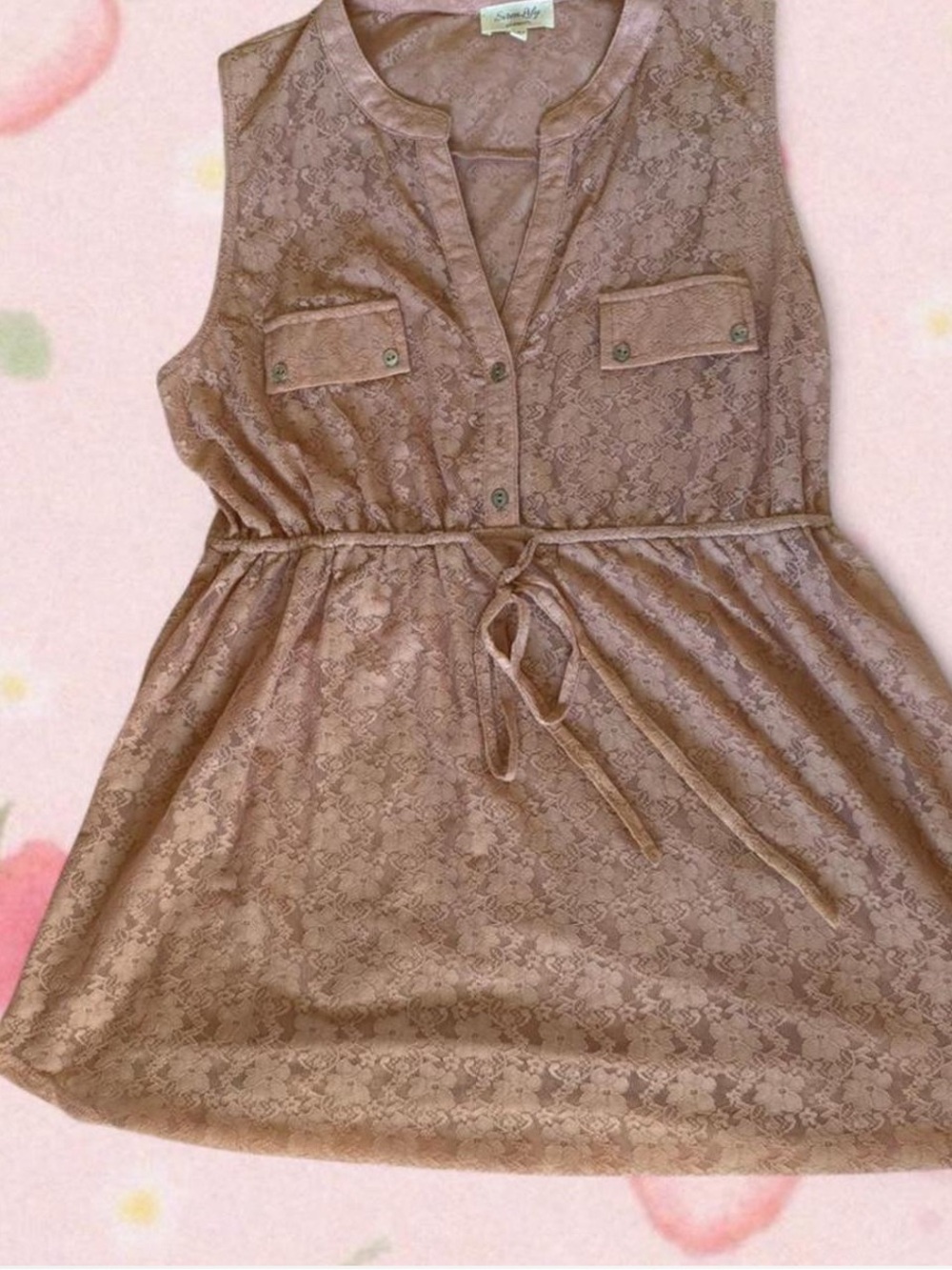 Maternity Dress Pink Size L